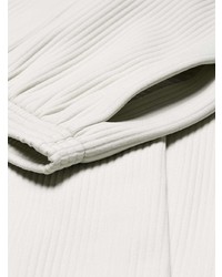 Белые широкие брюки от MM6 MAISON MARGIELA