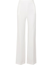 Белые широкие брюки от Roland Mouret