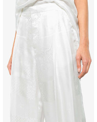 Белые широкие брюки от Givenchy