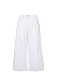 Белые широкие брюки от Societe Anonyme