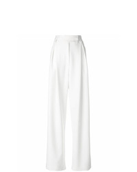 Белые широкие брюки от Styland