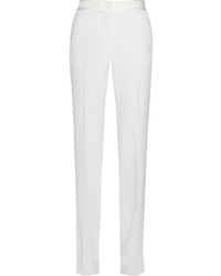 Белые широкие брюки от Thierry Mugler