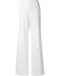 Белые широкие брюки от Ungaro