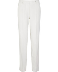 Белые широкие брюки от Victoria Beckham