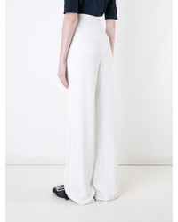 Белые широкие брюки от Dion Lee