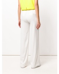 Белые широкие брюки от P.A.R.O.S.H.