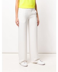 Белые широкие брюки от P.A.R.O.S.H.