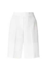 Женские белые шорты-бермуды от Neil Barrett