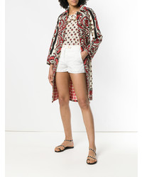 Женские белые шорты крючком от RED Valentino