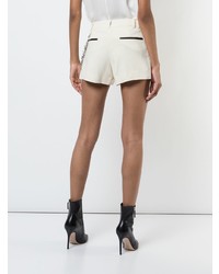Женские белые шорты с украшением от Thomas Wylde