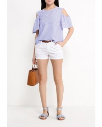 Женские белые шорты от Bruebeck