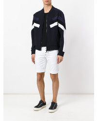 Мужские белые шорты от Dondup