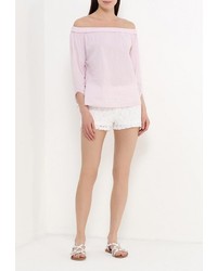 Женские белые шорты от Coquelicot