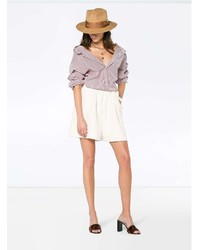 Женские белые шорты от JW Anderson