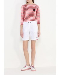 Женские белые шорты от EA7