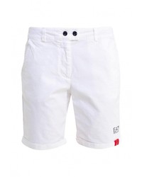 Женские белые шорты от EA7