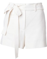 Женские белые шорты от Helmut Lang