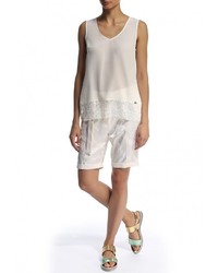 Женские белые шорты от Just Cavalli