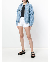 Женские белые шорты от Forte Forte