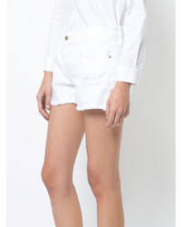 Женские белые шорты от Frame Denim
