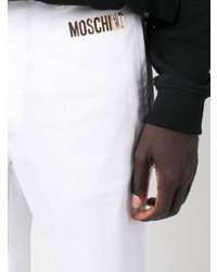 Мужские белые шорты от Moschino