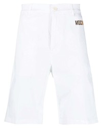 Мужские белые шорты от Moschino