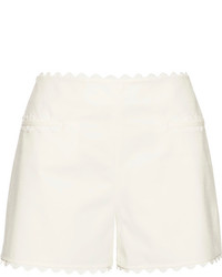Женские белые шорты от Moschino