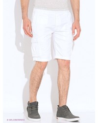 Мужские белые шорты от Oodji