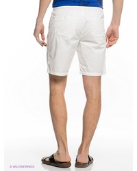 Мужские белые шорты от Oodji