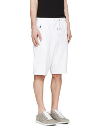 Мужские белые шорты от Helmut Lang