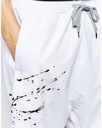 Мужские белые шорты от Izzue