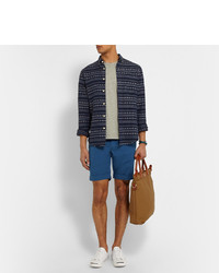 Мужские белые шорты от Incotex