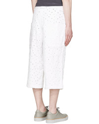 Мужские белые шорты от Telfar