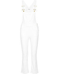 Белые штаны-комбинезон от Frame