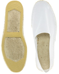 Мужские белые эспадрильи из плотной ткани от Asos