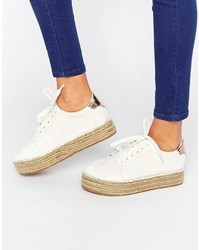 Женские белые эспадрильи от Asos