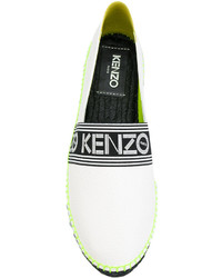 Женские белые эспадрильи от Kenzo