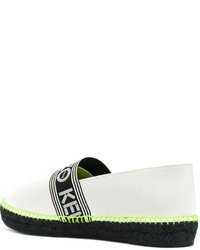 Женские белые эспадрильи от Kenzo