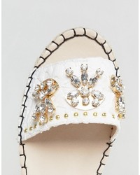 Женские белые эспадрильи от Miss Selfridge