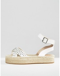 Женские белые эспадрильи от Asos