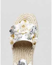 Женские белые эспадрильи от Asos