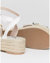 Женские белые эспадрильи от Asos