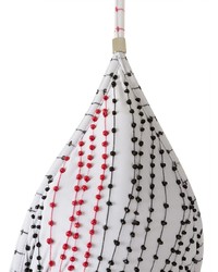 Белый бикини-топ с вышивкой от Amir Slama