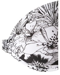 Белый бикини-топ с принтом от Amir Slama