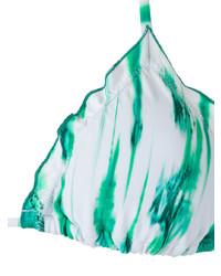 Белый бикини-топ с принтом от BRIGITTE