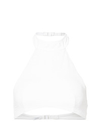 Белый бикини-топ с цветочным принтом от Onia
