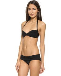 Белый бикини-топ от Norma Kamali