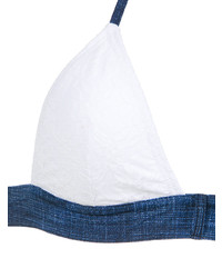 Белый бикини-топ от Amir Slama