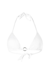 Белый бикини-топ от Ea7 Emporio Armani