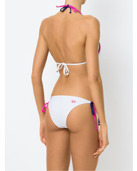 Белый бикини-топ от Amir Slama